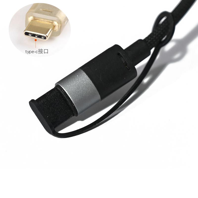 USB-C防丢硅胶套type-c数据充电线接口HDMI高清USB数码设备接头保护套防刮防潮耐用环保