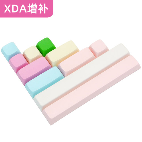 XDA增补键帽大写1.75shift空格回车方向1.5U正刻无刻机械键盘键帽