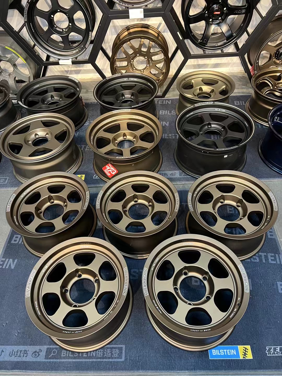 正品RAYS 轮毂TE37XT M-Spec古铜色16寸  8J  ET0  5-150古铜色