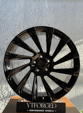 大G奔驰G500改装 Vossen&Urban UV-3 23寸 钢琴黑/单片式锻造轮毂