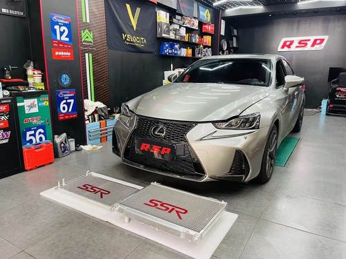雷克萨斯IS300 GS200T RC200T 8AR 2.0T改装SSR加大水箱加大中冷