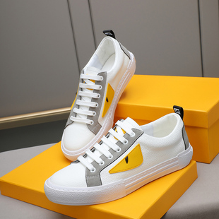 邦家尼欧洲站潮牌欧美单男鞋休闲早春2026鞋真皮运动鞋小白鞋牛皮