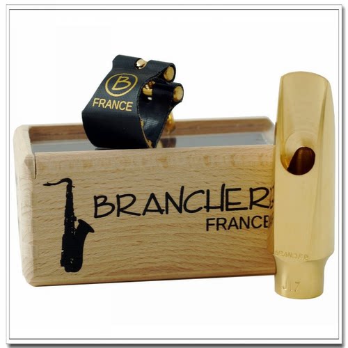 . 法国brancher j17萨克斯高音金属笛头肯尼基迷