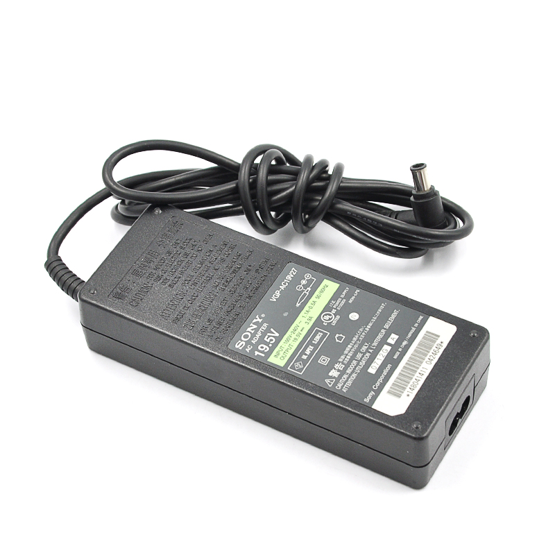 原装Sony索尼 VGP-AC19V27 笔记本电源适配器充电器 19.5V 3.9A