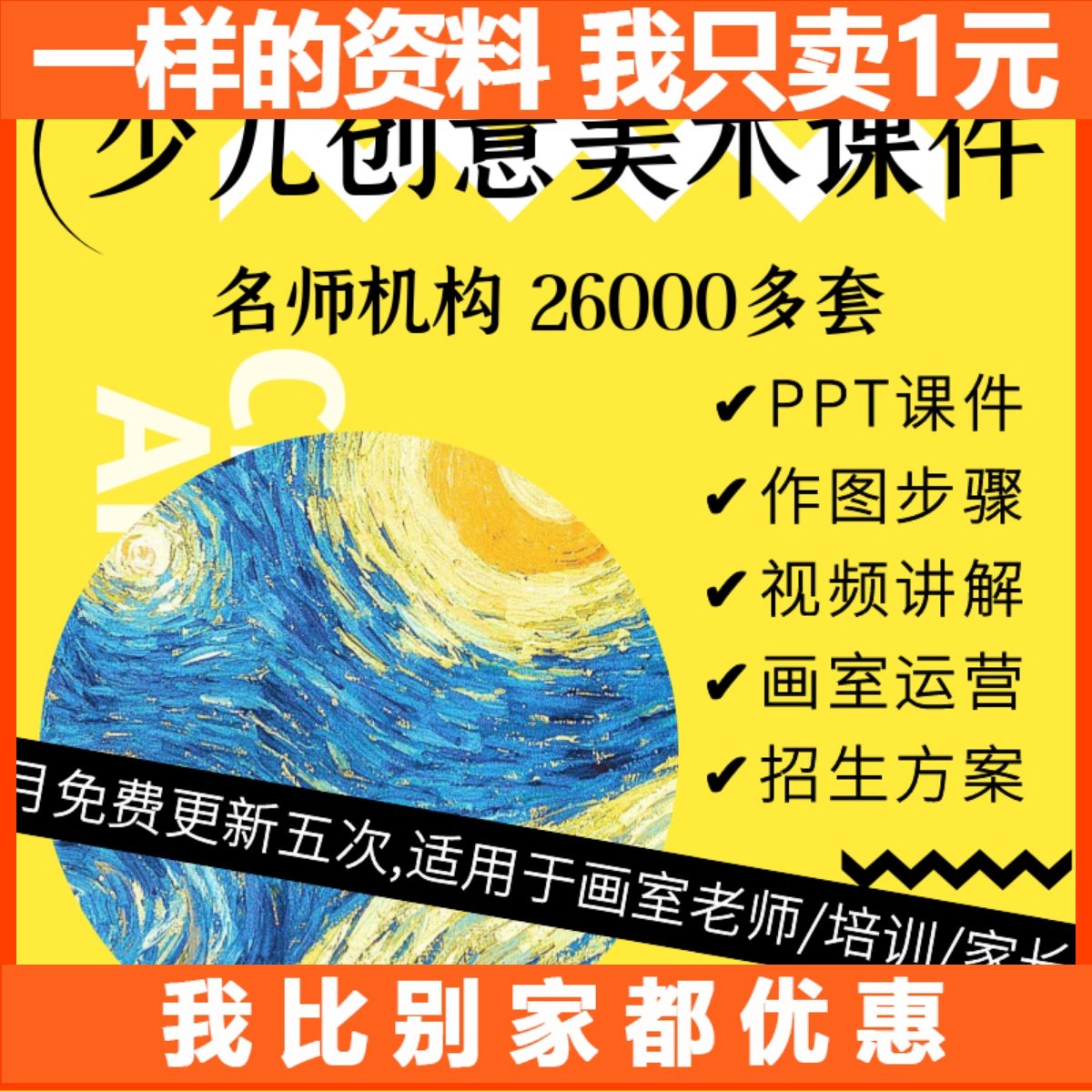 2025少儿美术课件 儿童创意美术ppt绘画 高质量少儿绘本美术课件