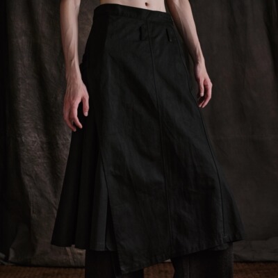 凌鸦ILNya-一片式裙披百褶裙