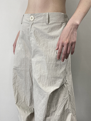 凌鸦ILNya-尼龙仿干丝落伞裤