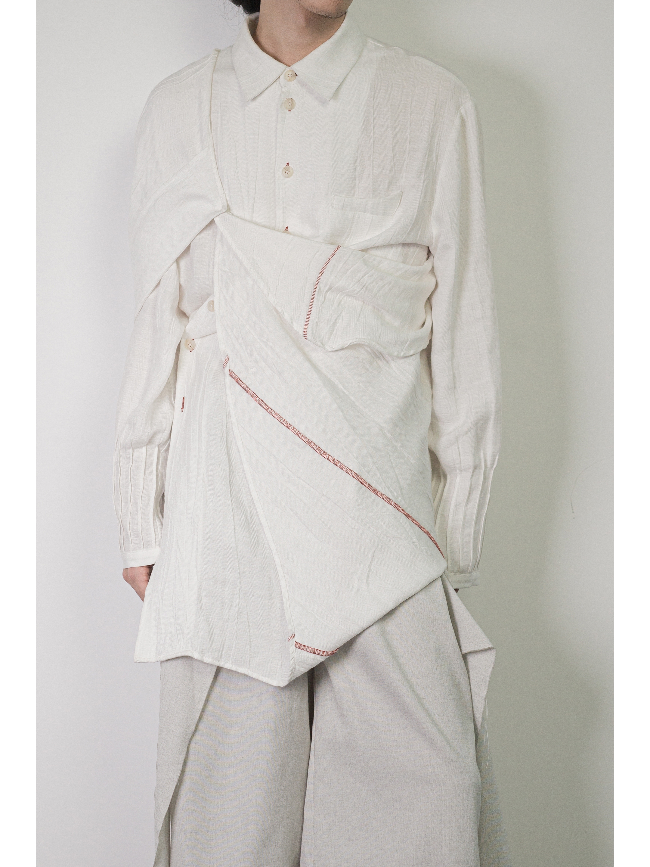 凌鸦ILNya-游魂衬衫风衣