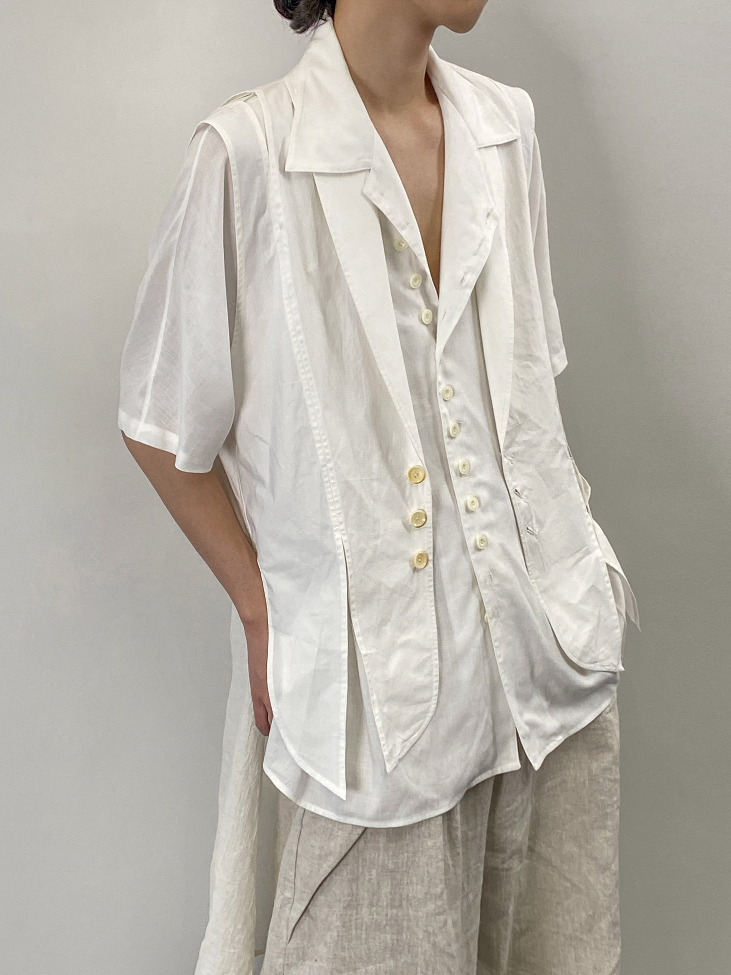 凌鸦ILNya-海月白绸马甲