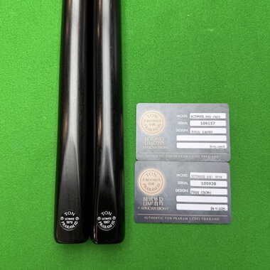 泰国TON台球杆大U系列Ultimate手工杆中八参数台球杆现货正品代理