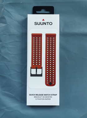 SUUNTO颂拓VERTICAL2硅胶替换表带透气舒适运动腕带户外探险跑步