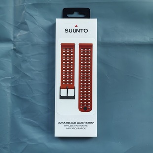 SUUNTO颂拓VERTICAL2硅胶替换表带透气舒适运动腕带户外探险跑步