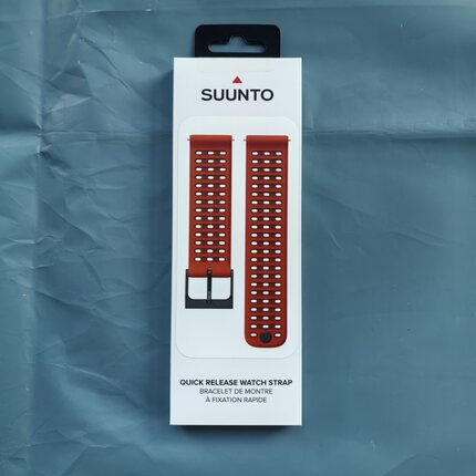SUUNTO颂拓VERTICAL2硅胶替换表带透气舒适运动腕带户外探险跑步
