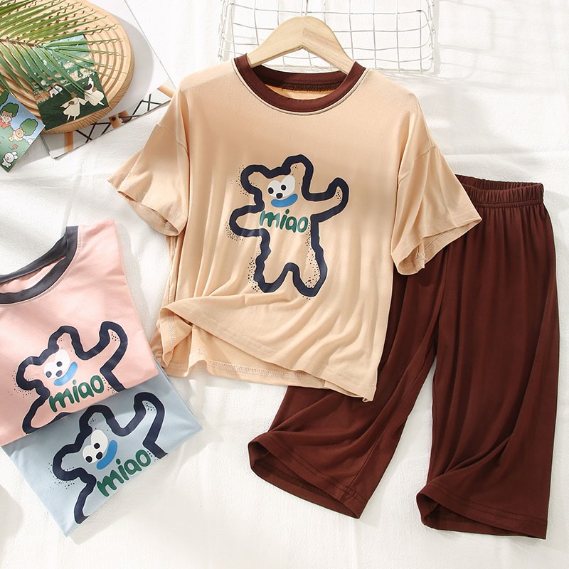 莫代尔夏季推荐套装家居服睡衣