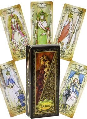 不太可怕塔罗牌Low Scare全英文细长款塔luo牌arot