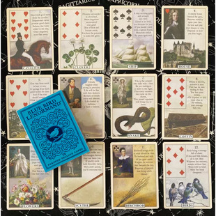 桌游卡牌 Lenormand 蓝鸟雷诺曼Blue Bird