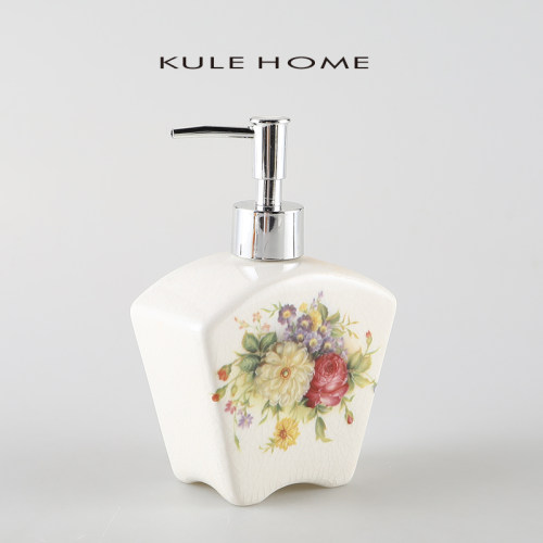 KULEHOME轻奢陶瓷乳液瓶