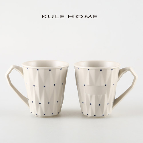 KULEHOME陶瓷水杯子创意
