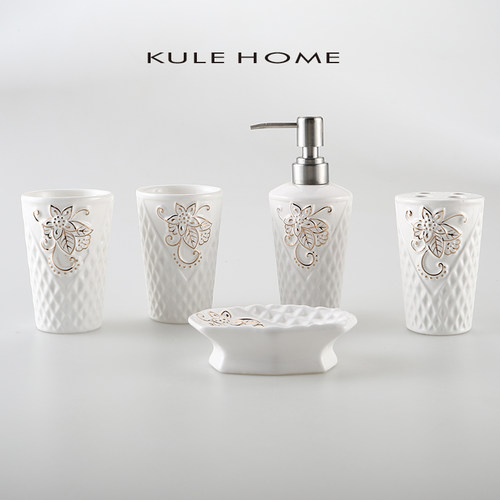 kule五六件套装情侣家用漱口杯
