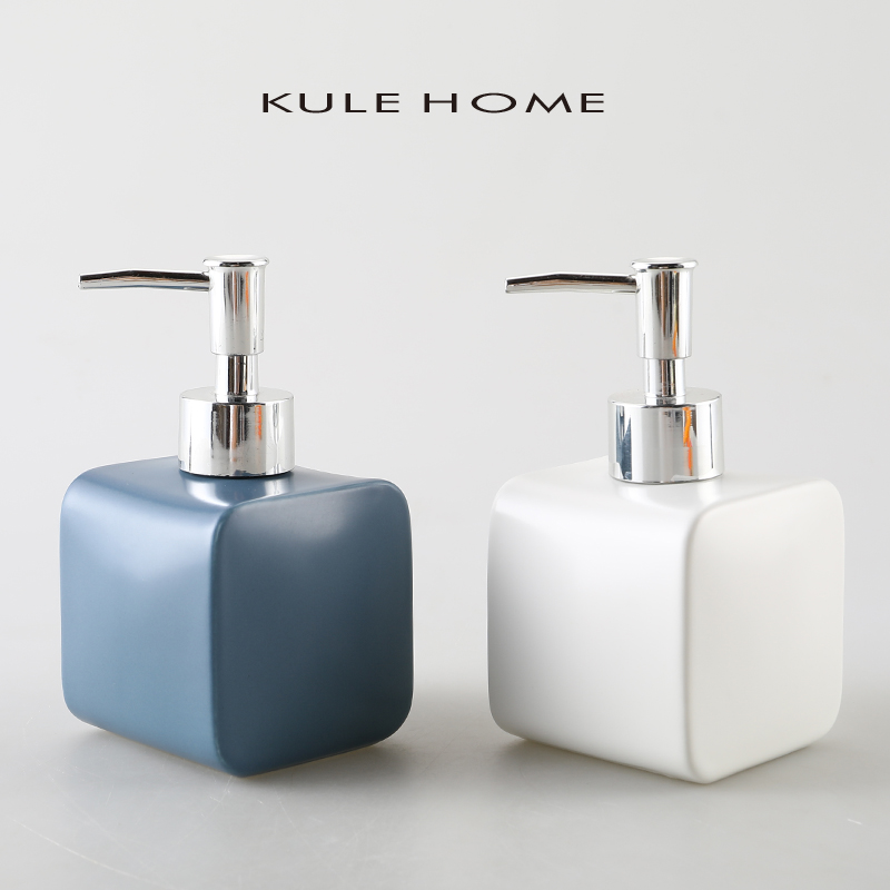 啞光陶瓷洗手液瓶子KULEHOME