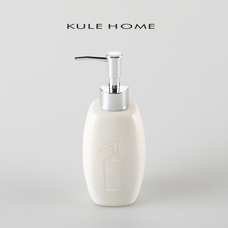 KULEHOME陶瓷洗手液乳液瓶