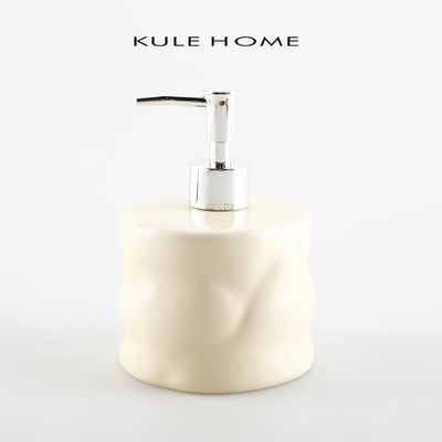 KULEHOME陶瓷按压瓶瓶子