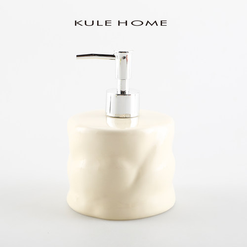 KULEHOME陶瓷按压瓶瓶子