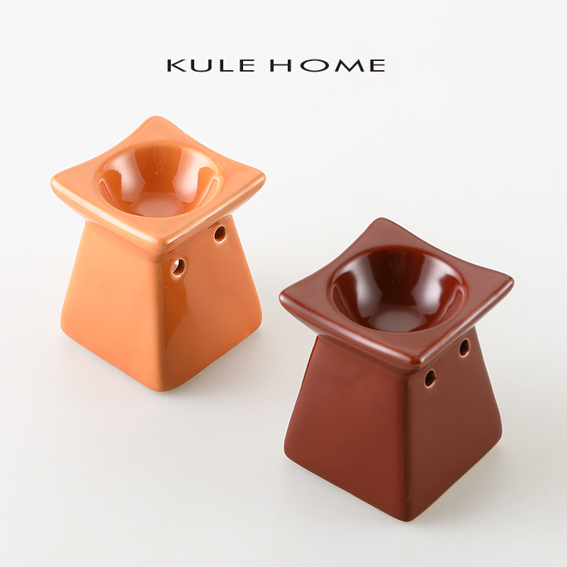 KULEHOME简约陶瓷香薰炉室内