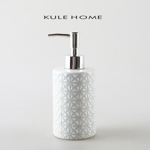 KULEHOME陶瓷轻奢乳液分装瓶