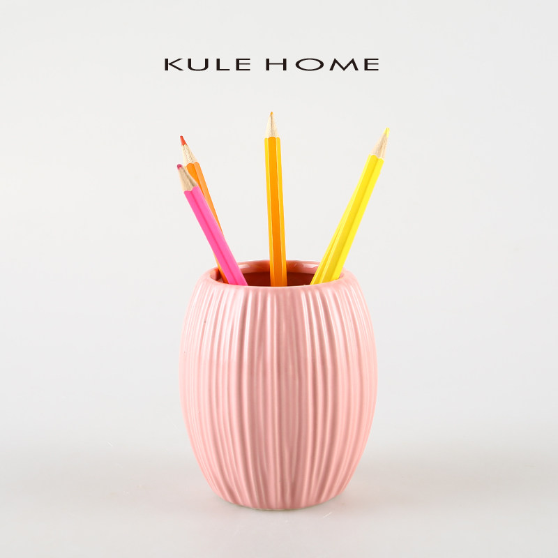 KULEHOME北欧ins化妆刷筒图片