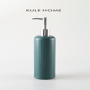 乳液瓶 陶瓷洗手液瓶按压瓶创意洗洁精洗发水沐浴露分装 HOME KULE