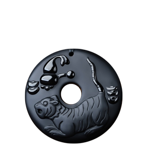 2026年生肖虎盛麒泽西吊坠项链饰品虎形虎型吉祥物状饰物男女