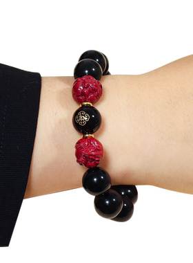 2026年属鼠子丑六合转运珠千手观音朱砂牛鼠赴吉瑞手串手链男女