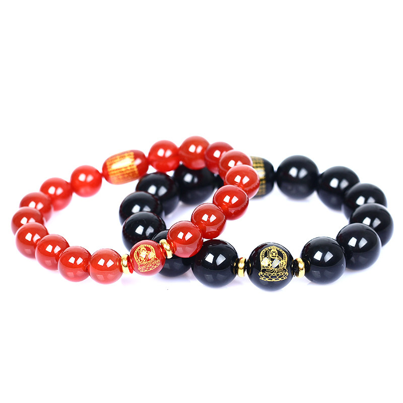 依云阁属鸡妙舍手链守护神不动明王本命佛贵龙转运阵手链