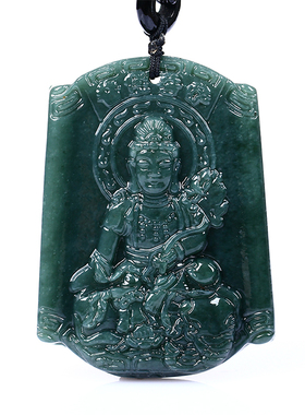 属蛇本命佛吊坠守护神和田青玉