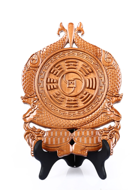 易明开居凤鲤添禄宝吉懿水琉璃摆件属鸡2026马年吉祥物客厅办公室