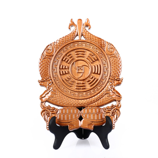 易明开居凤鲤添禄宝吉懿水琉璃摆件属鸡2026马年吉祥物客厅办公室