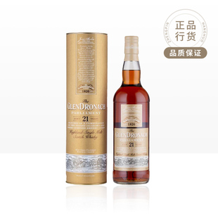 Glendronach格兰多纳21年700ml单一麦威士忌 苏格兰进口洋酒