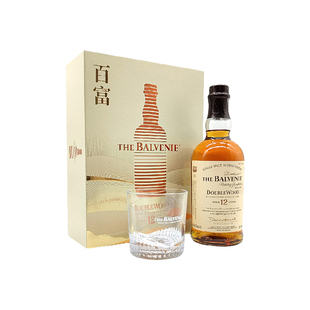 百富12年单一麦芽苏格兰威士忌 洋酒 双桶 Balvenie Doublewood