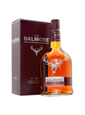 DALMORE大摩12年威士忌700ml苏格兰单一麦芽帝摩 达摩 进口洋酒