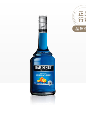 必得利Bardinet蓝橙白香橙绿薄荷椰子杏仁可可香蕉力娇酒700ml