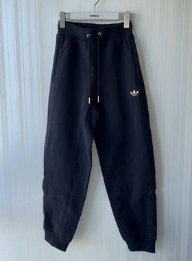 潮包背 现货 Adidas 三叶草男款毛圈针织运动休闲运动长裤 JL8376