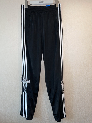 潮包背 现货 Adidas 三叶草男款侧排扣运动休闲长裤 HB9501