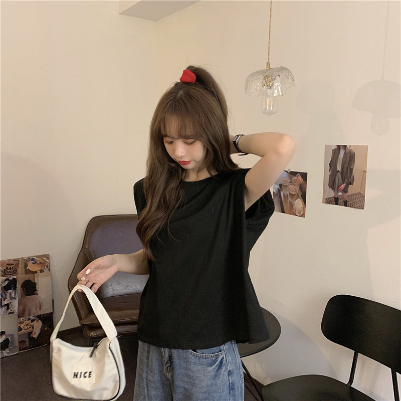 Real shooting sweeps bloggers cotton T-shirt women's 2021 spring summer autumn new multi color sleeveless top