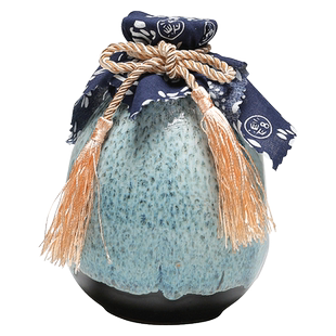 1斤2斤装 陶瓷酒瓶手抓瓶土陶酒坛子家用密封装饰空瓶窖藏小酒壶