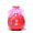 Peach Blossom Red Bottle (Wooden Stopper) - Pink Yarn Rope