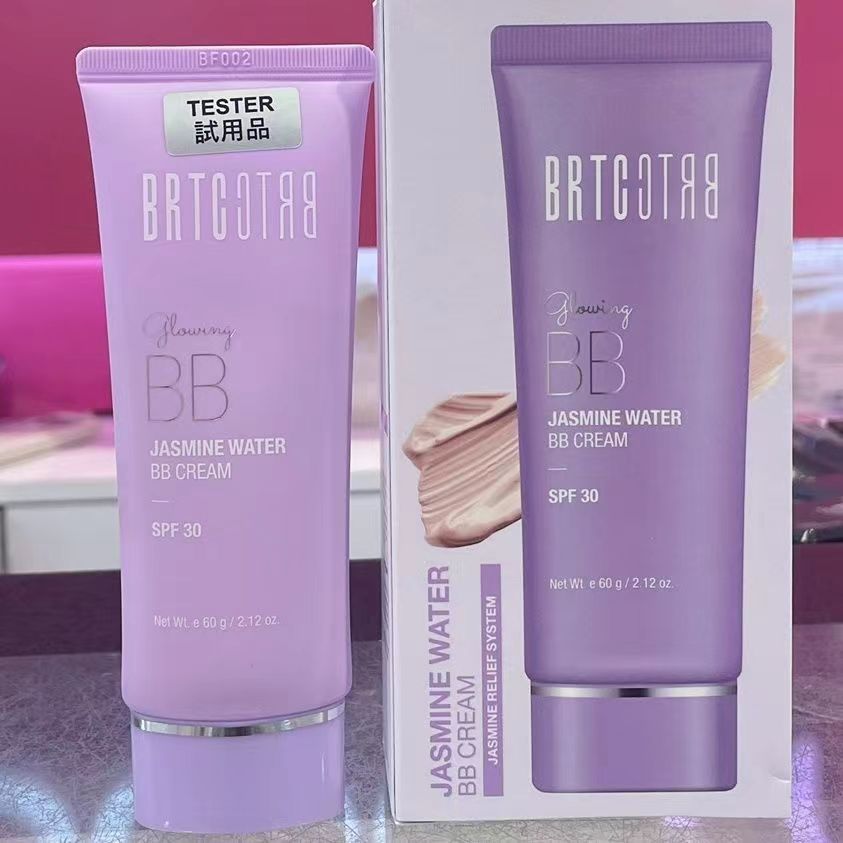 BRTC碧尔缇希茉莉花保湿BB修饰霜60g女遮瑕隐藏毛孔底妆防晒SPF30