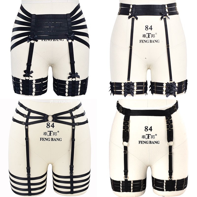 重工绳带编织臀饰性感动漫展COS