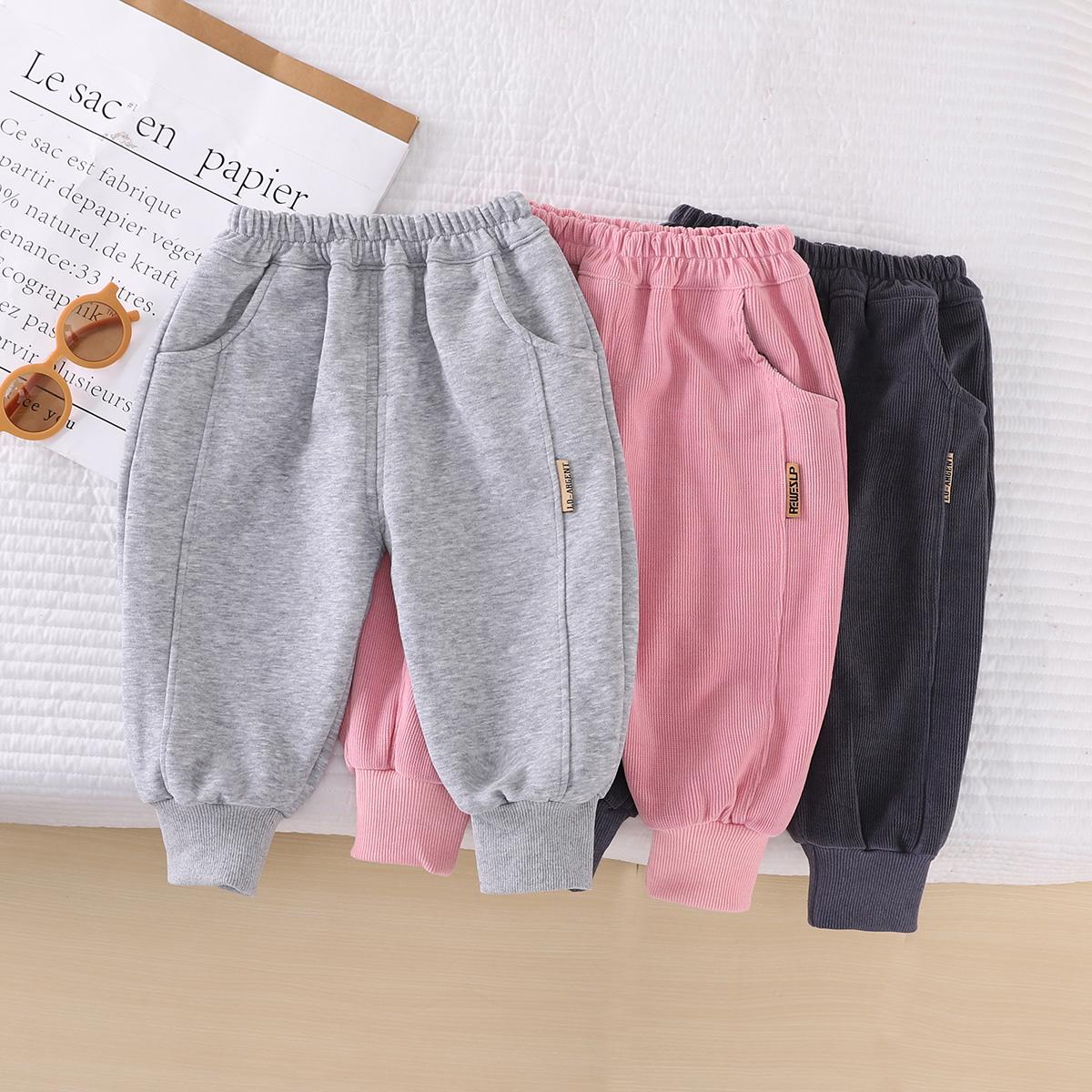 2025春秋长裤纯棉儿童裤子休闲裤