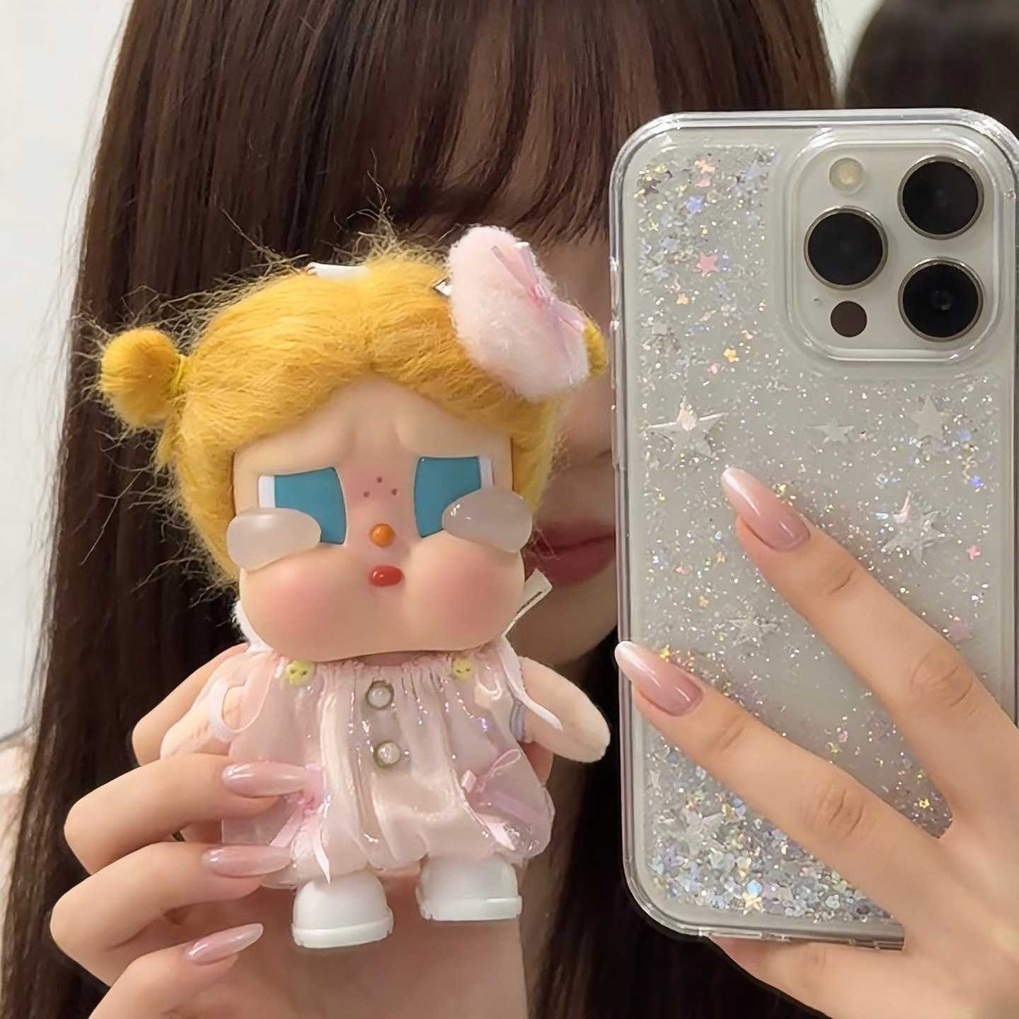 crybaby哭娃衣服度假搪胶毛绒沙滩小憩娃衣裙子小天使着替